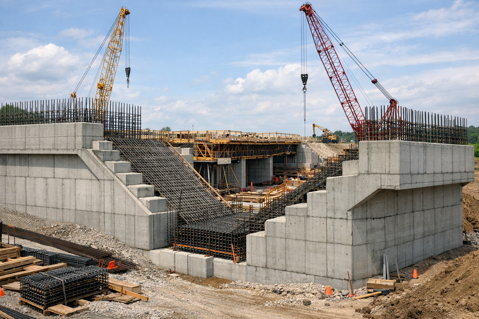 Bridge Approach Construction